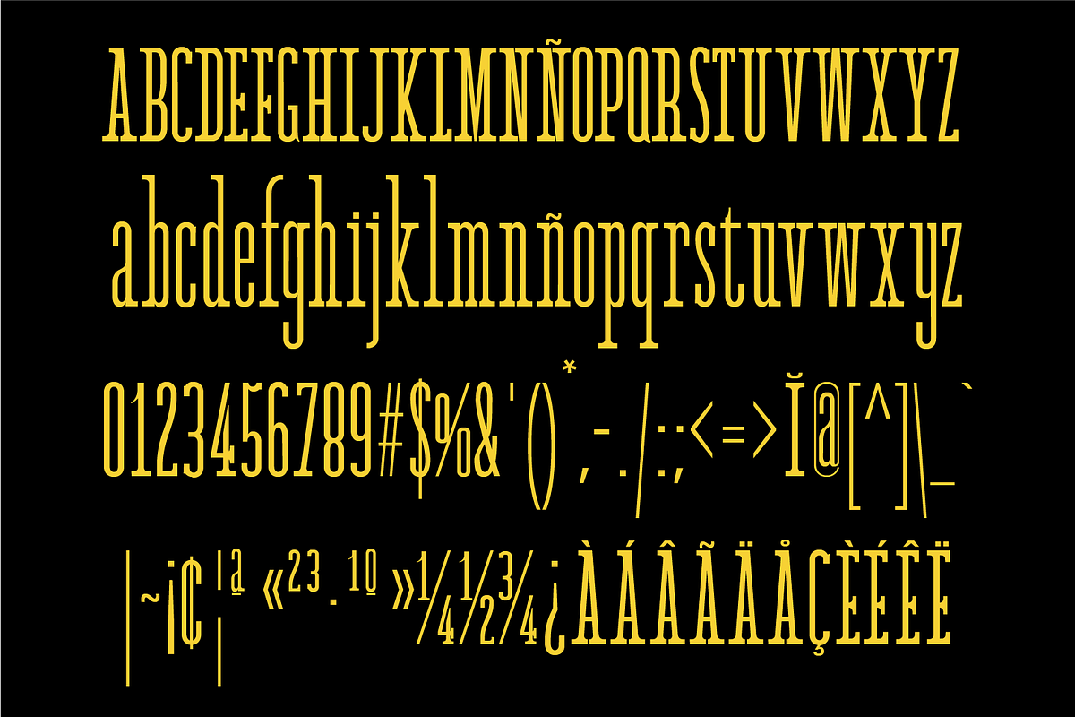 Agatha Font preview 2