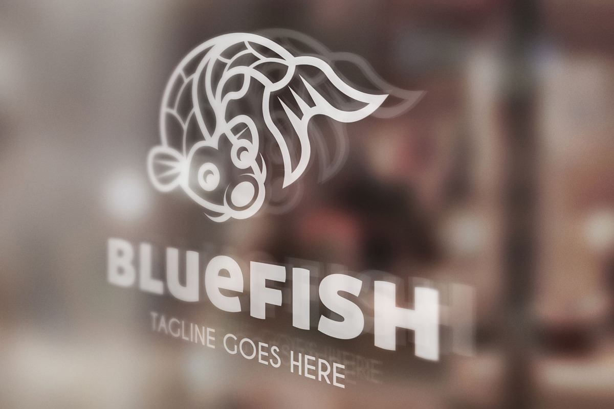 Blue Fish Logo, a Branding & Logo Template by ashenterprise (Photo 3 of 4)