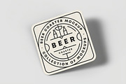 Beer Coaster Mock-up, an Advertising Mockup by zippypixelstudio (Thumbnail 2 of 15)