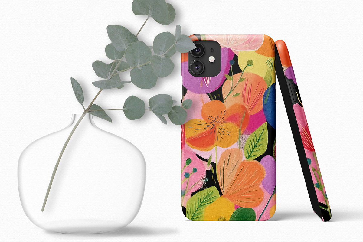 Color Pop Florals, a Decorative Illustration by rileyBgraphics (Photo 6 of 7)