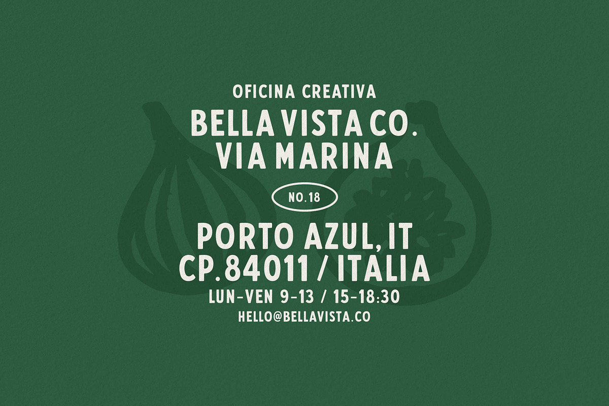 Bella Vista — Vintage Summer Display, a Sans Serif Font by pixelbuddha.net (Photo 8 of 8)
