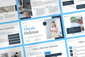 Thesis Defense PowerPoint, a Presentation Template by FIBRINOSÄ