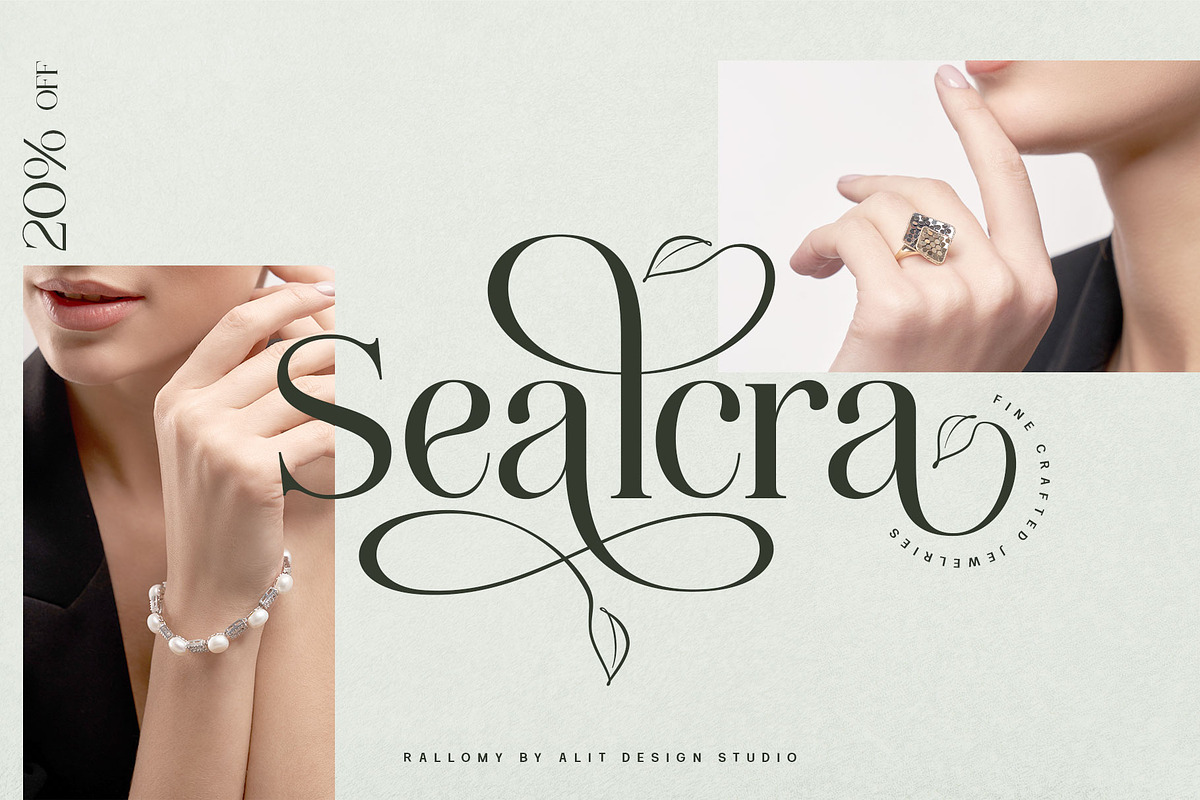 Rallomy Nature Beauty Serif, a Serif Font by alit design (Photo 10 of 15)