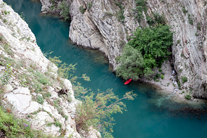 Sulak Canyon on a summer day, view, a Nature Photo by Schreibikus