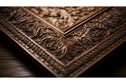 design wood square frame ai, an Arts & Entertainment Photo by pikepicture