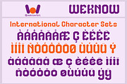 Creative Force font, a Font by weknow (Thumbnail 8 of 8)