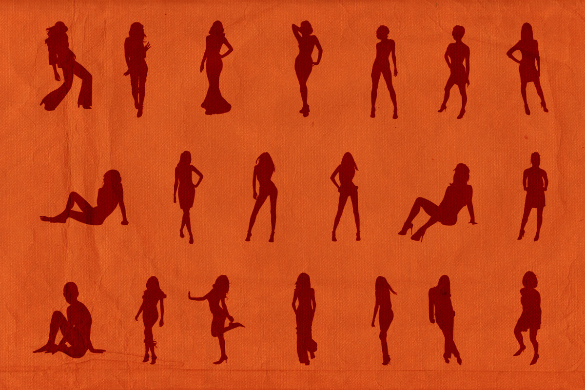 Silhouette Shapes - Sexy Girls preview 3