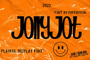 JollyJot Playful Display Font, a Handwritten Font by GearShift (Thumbnail 1 of 6)