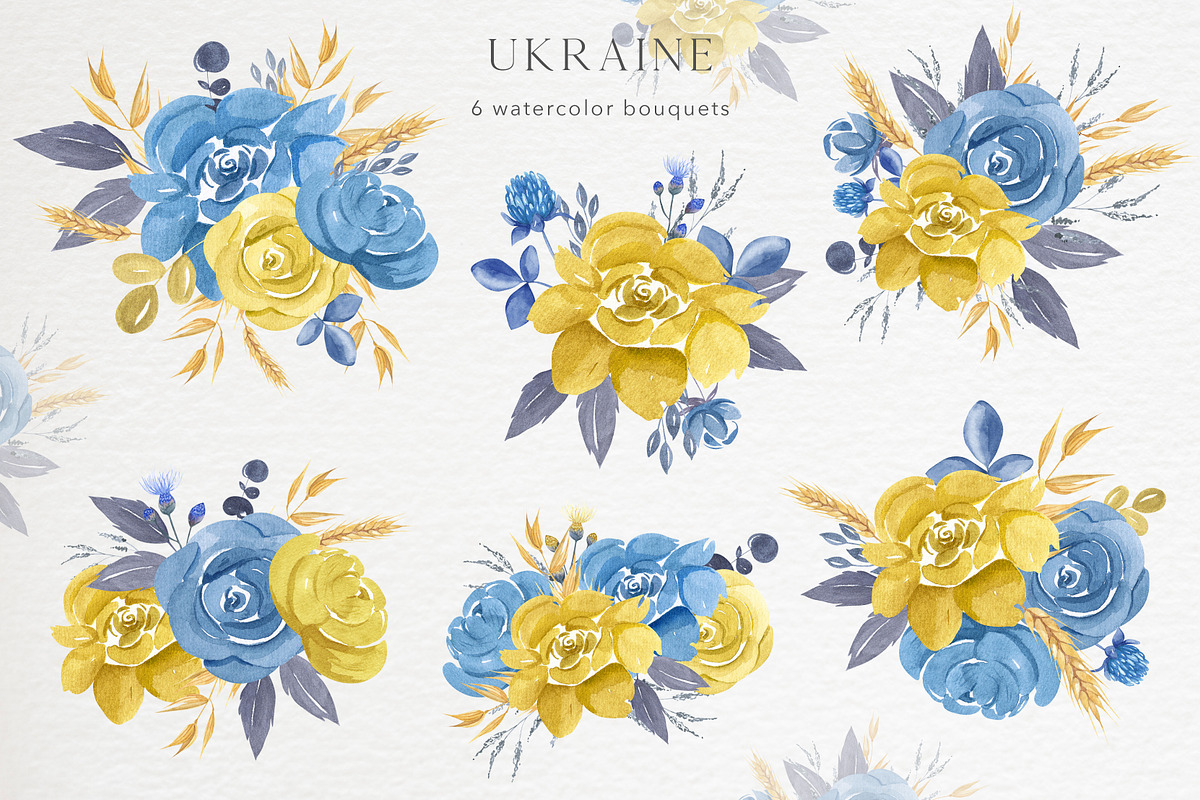 Ukraine. Watercolour collection., an Illustration by Ooh Lily (Photo 5 of 7)