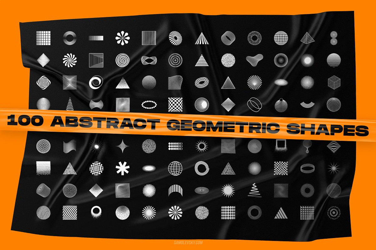 200 Abstract shapes & backgrounds, an Object Graphic by SPEED APEX (Photo 2 of 19)