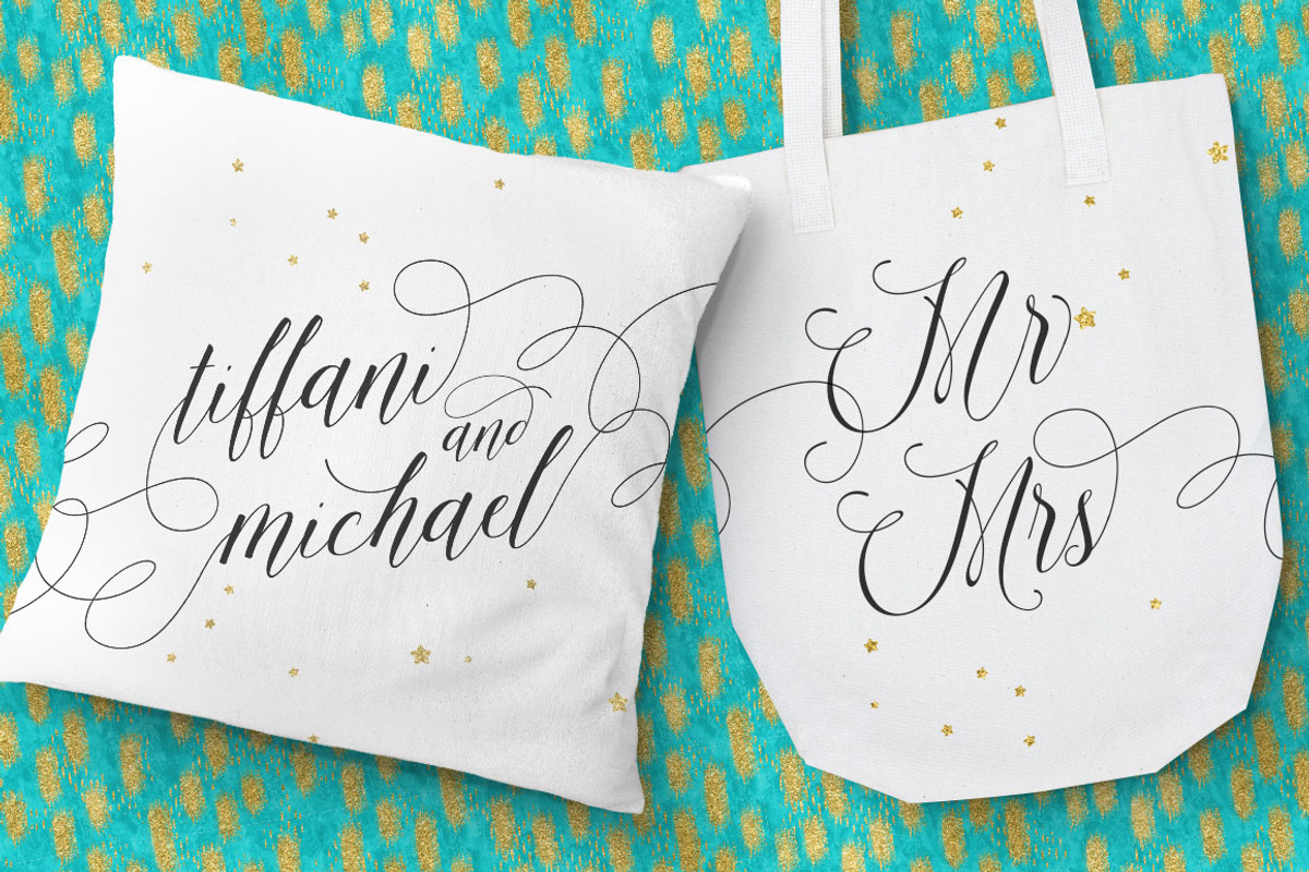 Amelia Script - Fine version, a Script Font by Blessed Print (Photo 13 of 18)
