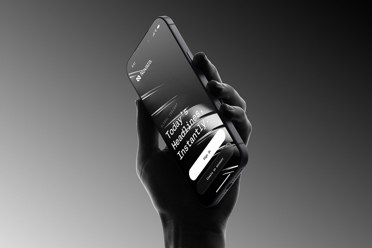24 iPhone 17 Pro in Hand Mockups, an iPhone Mockup by Asylab (Photo 58 of 107)