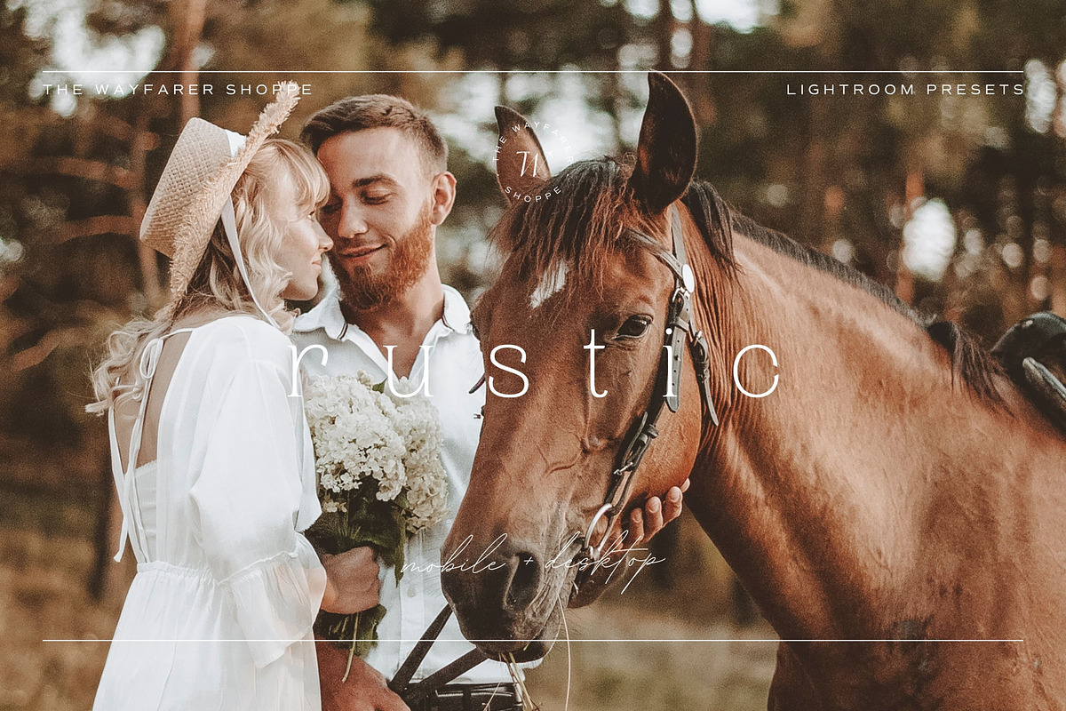 75+ Rustic Lightroom Preset Bundle, a Preset Add-On by TheWayfarerShoppe (Photo 12 of 15)