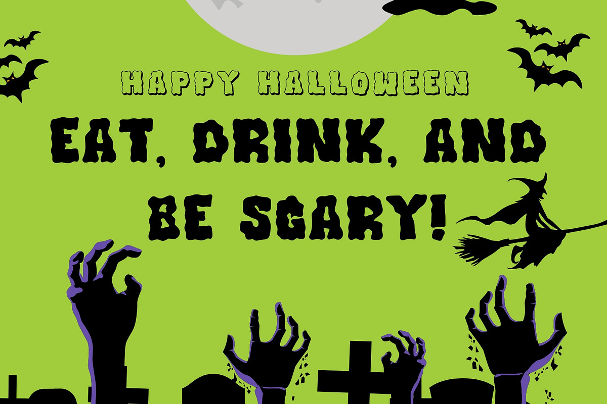 Sticky Scream - Halloween Font, a Font by Arendxstudio (Photo 6 of 12)