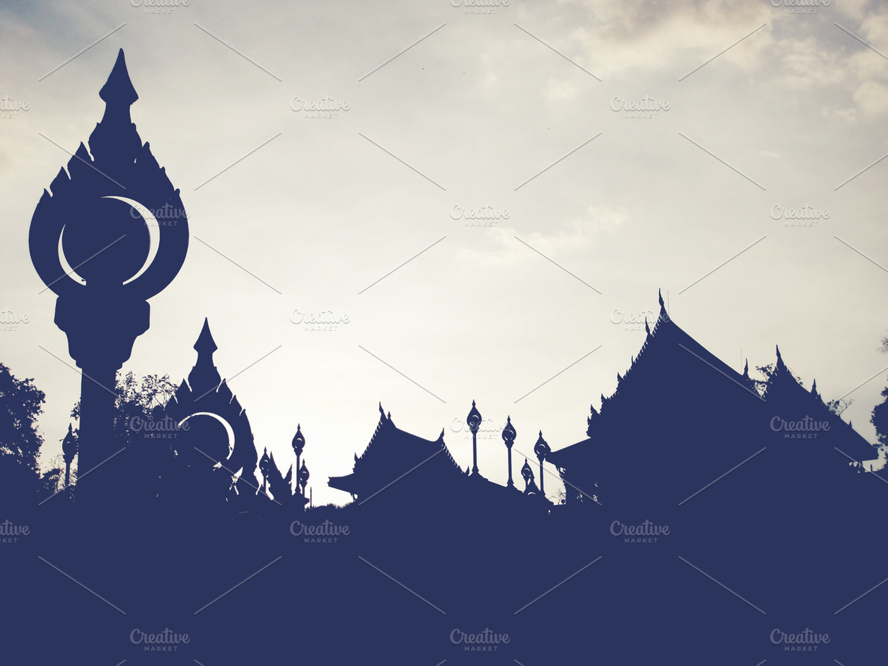 A beautiful temple in Thailand