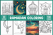 Bold And Easy Ramadan Coloring Page, a Person Illustration by Design Station (Thumbnail 1 of 4)