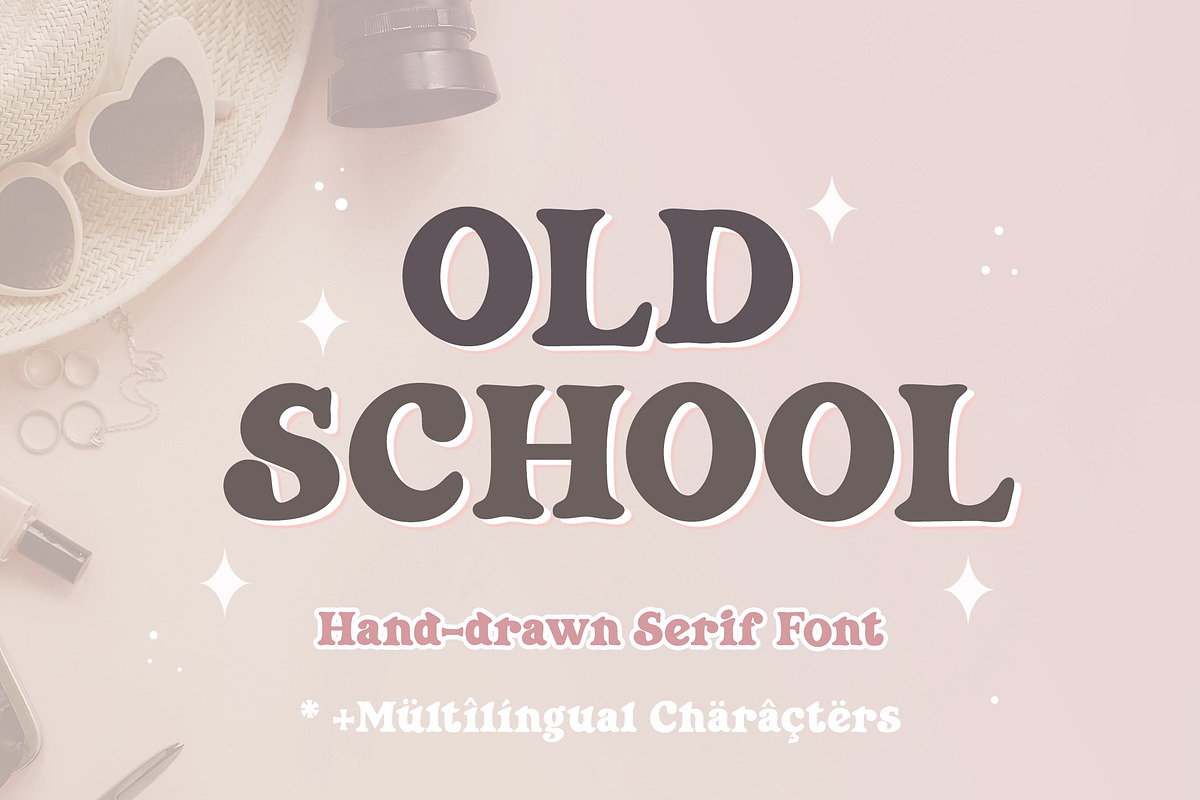 Old School Hand Drawn Serif Font, a Serif Font by Mastilo Designs (Photo 1 of 6)