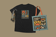 Mother Earth Badge Pack, an Illustration by Firowerk (Thumbnail 5 of 7)