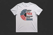 Patriotic Sunflower Embroidery File, an Illustration by Purpose Ekbal (Thumbnail 3 of 3)