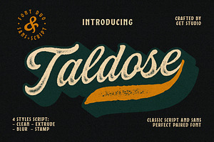 Taldose - Font Duo