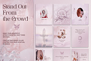 Purple Spiritual Instagram Posts, a Social Media Template by Under My Cozy Roof (Thumbnail 2 of 11)