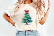 Sequin Glitter Christmas Tree, an Illustration by Watercolor design (Thumbnail 4 of 6)