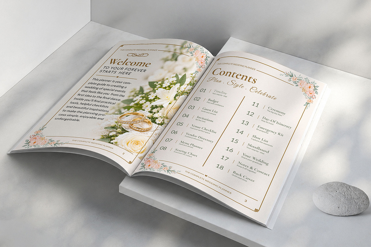 Wedding Planner Magazine Template, a Magazine Template by Shajib Shikder (Photo 4 of 10)