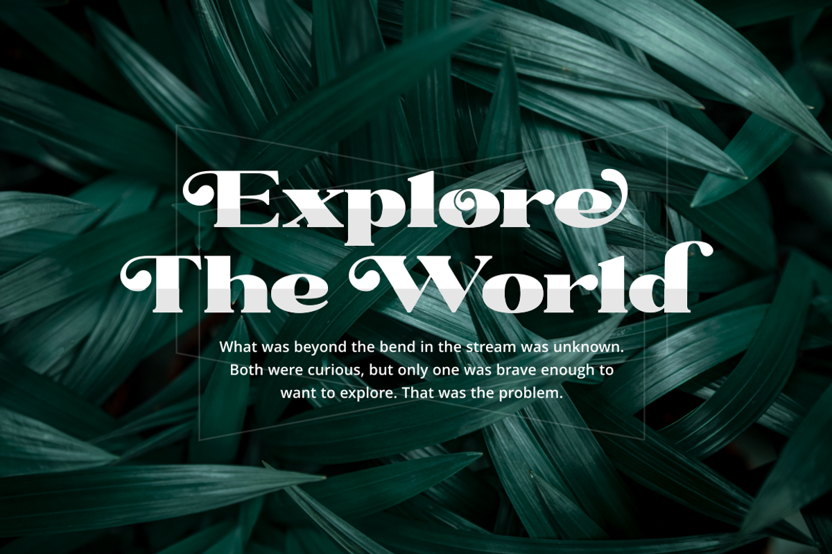 Rochie - Bold Retro Serif Font, a Serif Font by Sronstudio (Photo 6 of 12)