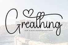 Greathing | Script Font