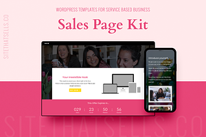 Divi Sales Page & Tripwire Template