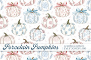 Autumn Pumpkins Seamless Pattern, a Pattern Graphic by Kreeya Art Shop (Thumbnail 1 of 12)