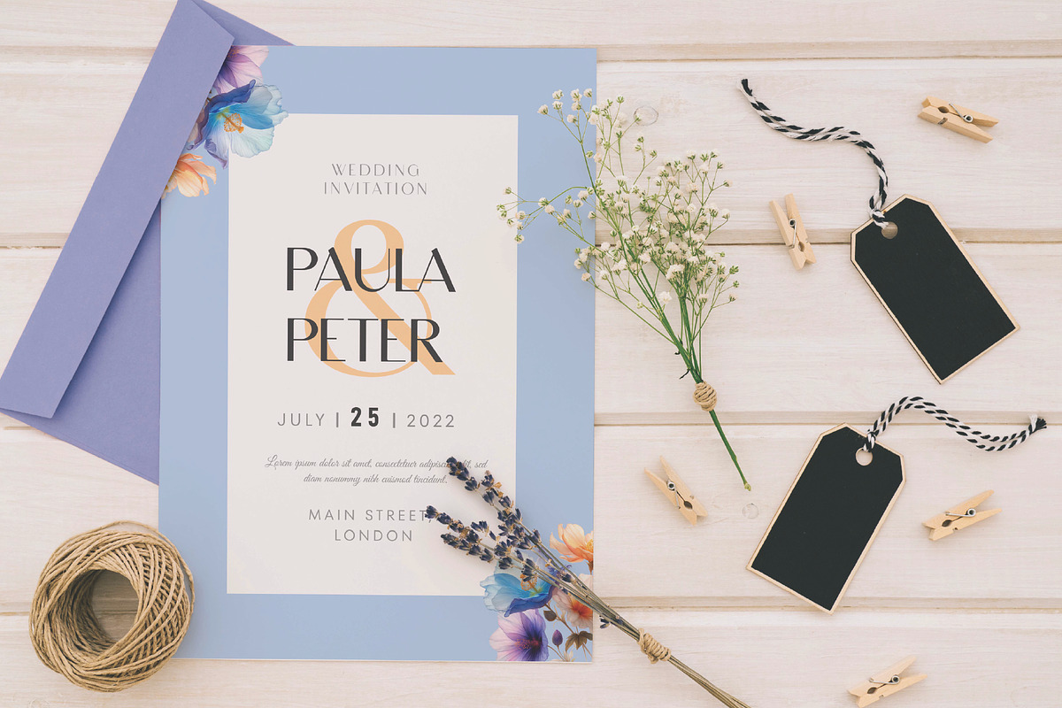 Better wedding invitation card, an Invitation Template by Workhu (Photo 2 of 2)
