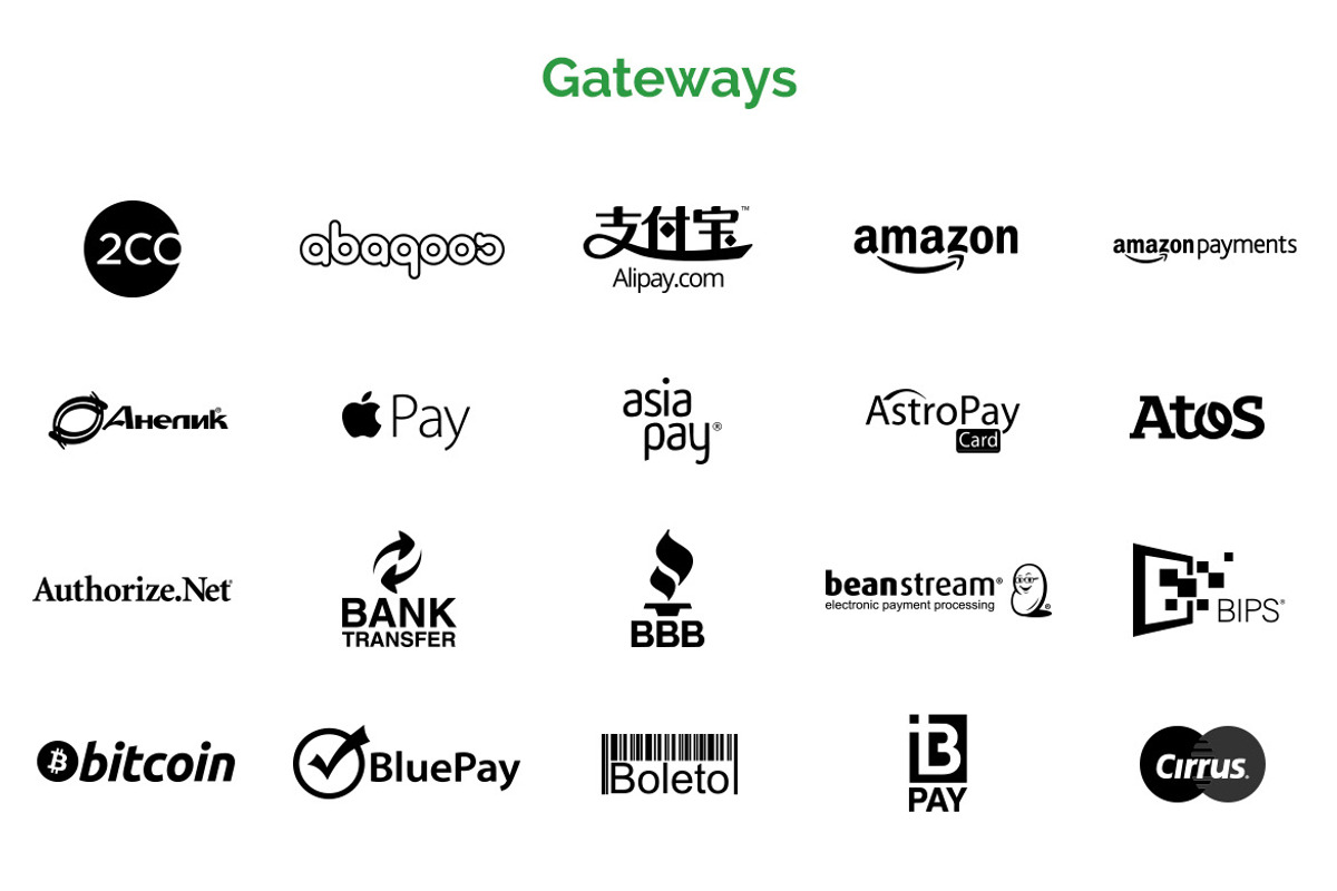 Payment Gateway Icons, an Icon by Ilya Pavlov (Photo 3 of 3)