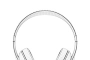 Golden headphones, an Object 3D Model by CGAxis (Thumbnail 2 of 10)
