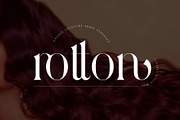 Rotton Modern Serif, a Serif Font by yaqublekker (Thumbnail 1 of 8)