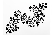 Elegant Floral Vine Silhouette, an Object Graphic by Creativeshirt (Thumbnail 3 of 3)