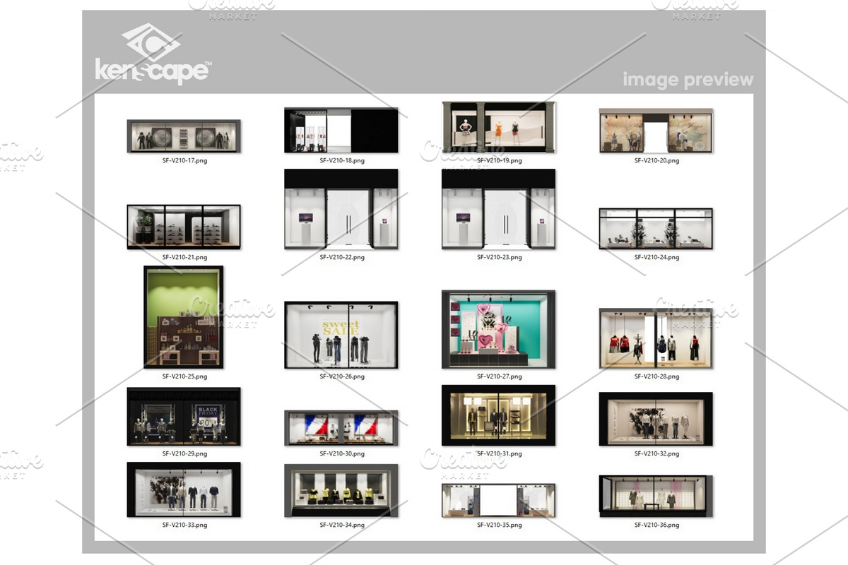 36 Store Front Photo Overlays, a Business Photo by KenScape (Photo 4 of 4)