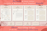Resume CV Portfolio Bundle, a Resume Template by Showy68 Template (Thumbnail 2 of 4)