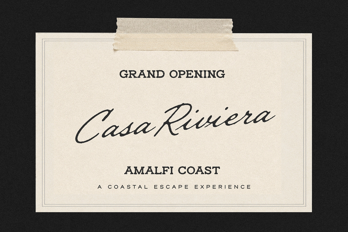 Still Romantic - Font Trio, a Script Font by Davide Bassu (Photo 4 of 14)