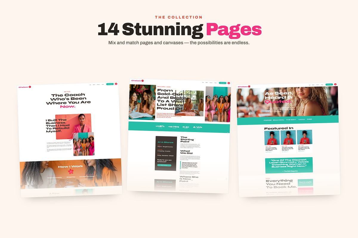 Chelsea | Showit Template, an App Template by Refinery Nine Co. (Photo 7 of 9)
