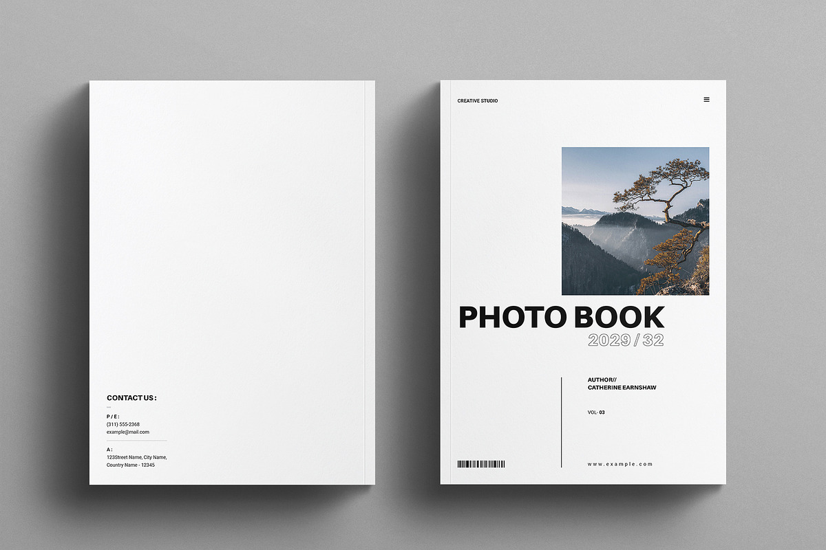 The Photo Album Book Template, a Brochure Template by E-Type (Photo 8 of 8)