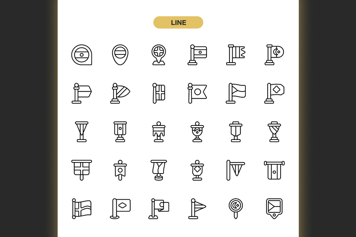 Flag Icons, an Icon by Spacepixel Creative (Photo 2 of 3)