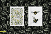 Yellow flowers. Watercolor set., an Illustration by Noli Molly Store (Thumbnail 3 of 8)