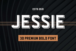 Jessie - 3d Premium Bold Display