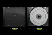 Distressed CD Jewel Case Mockup, a Packaging Mockup by Mad Supply (Thumbnail 2 of 5)