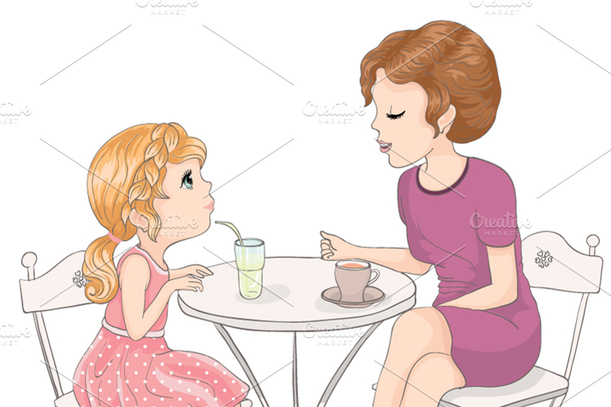 set with 32 cartoon girls-cute girls, an Animal Illustration by StudioLondon (Photo 19 of 33)