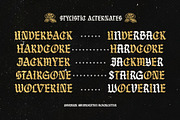 Warsuck - Hand Drawn Blackletter, a Blackletter Font by Arterfak Project (Thumbnail 10 of 11)