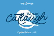 Blufcrowds Classic Script Font, a Script Font by Maulana Creative (Thumbnail 4 of 10)