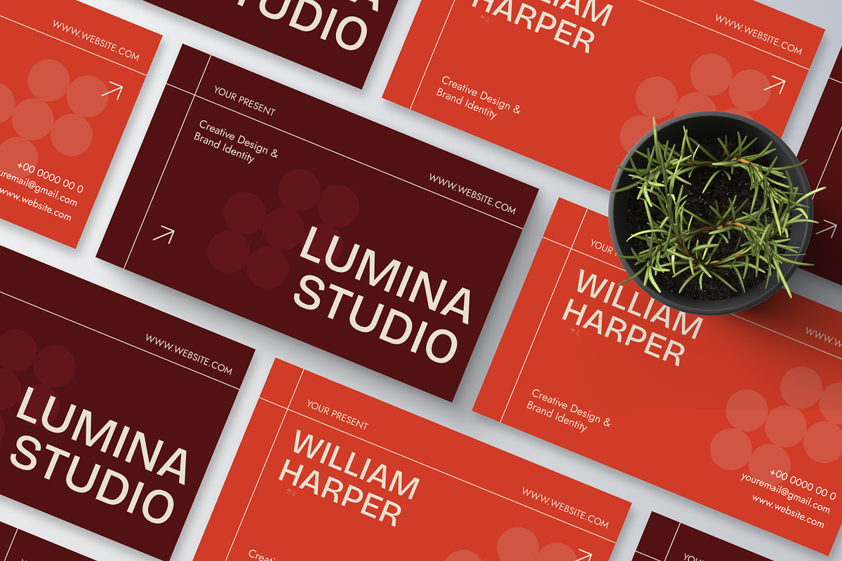 Modern Minimalist Business Card, a Business Card Template by Annora Studio (Photo 5 of 6)
