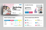 Marketing Plan Presentation Template, a Presentation Template by MightyDesign (Thumbnail 2 of 8)